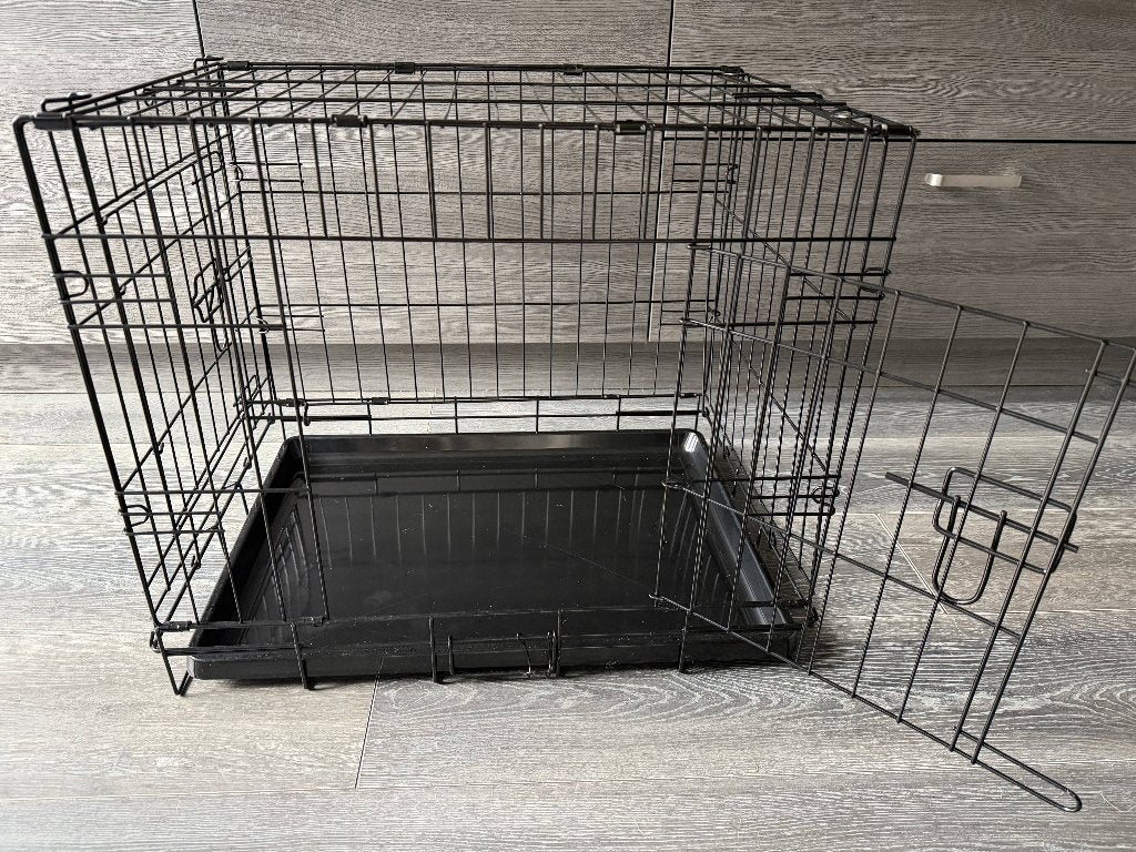 Adori hondenbench (inklapbaar) met Wooff All weather kussen, Ophalen, Zo goed als nieuw