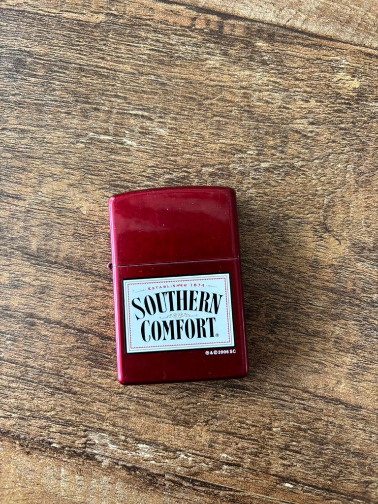 Southern Comfort Zippo., Ophalen of Verzenden, Zo goed als nieuw, Aansteker