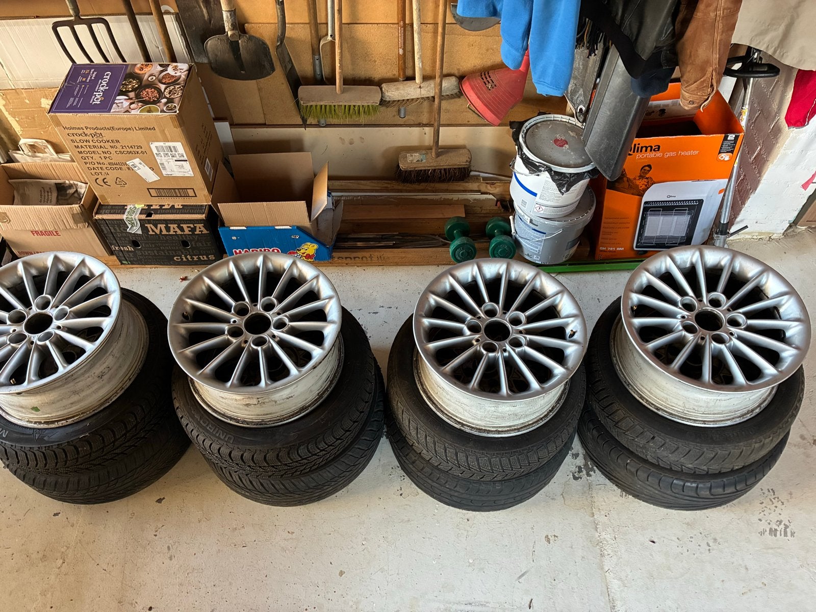 BMW E39 5 serie Styling 48 Velgen, Ophalen, Gebruikt, Velg(en), 16 inch