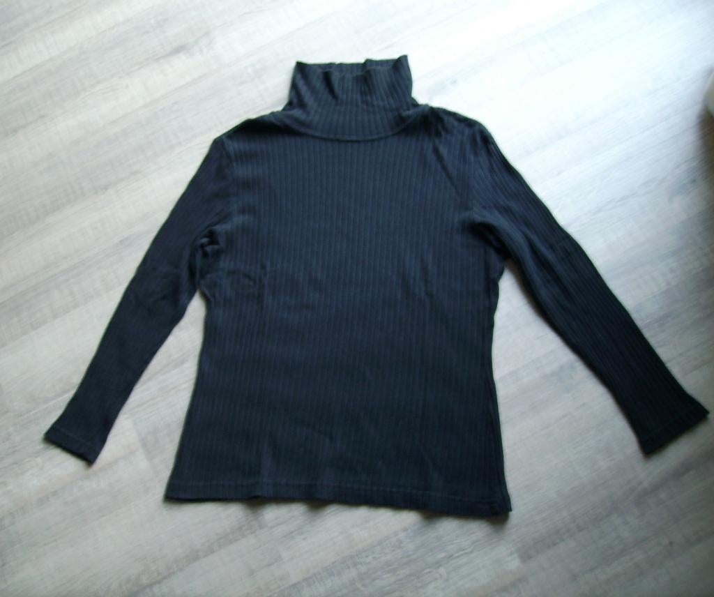 zwarte coltrui - maat 42, Kleding | Dames, Ophalen of Verzenden, Zo goed als nieuw, Maat 42/44 (L), Zwart