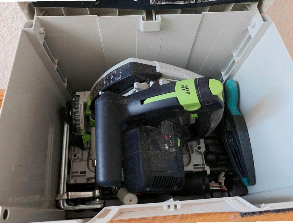 Festool TS 55 F invalzaag geleider