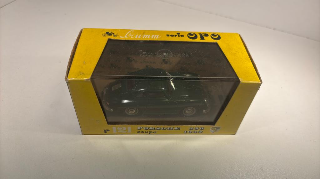 Porsche 346 coupe 1952 brumm 1.43, Overige merken, Auto, Ophalen of Verzenden, A