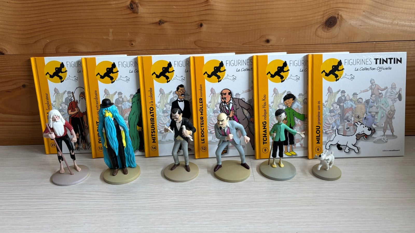 Kuifje beeldjes Moulinsart La Collection Officielle Herge, Ophalen of Verzenden, Kuifje, Zo goed als nieuw, Beeldje of Figuurtje