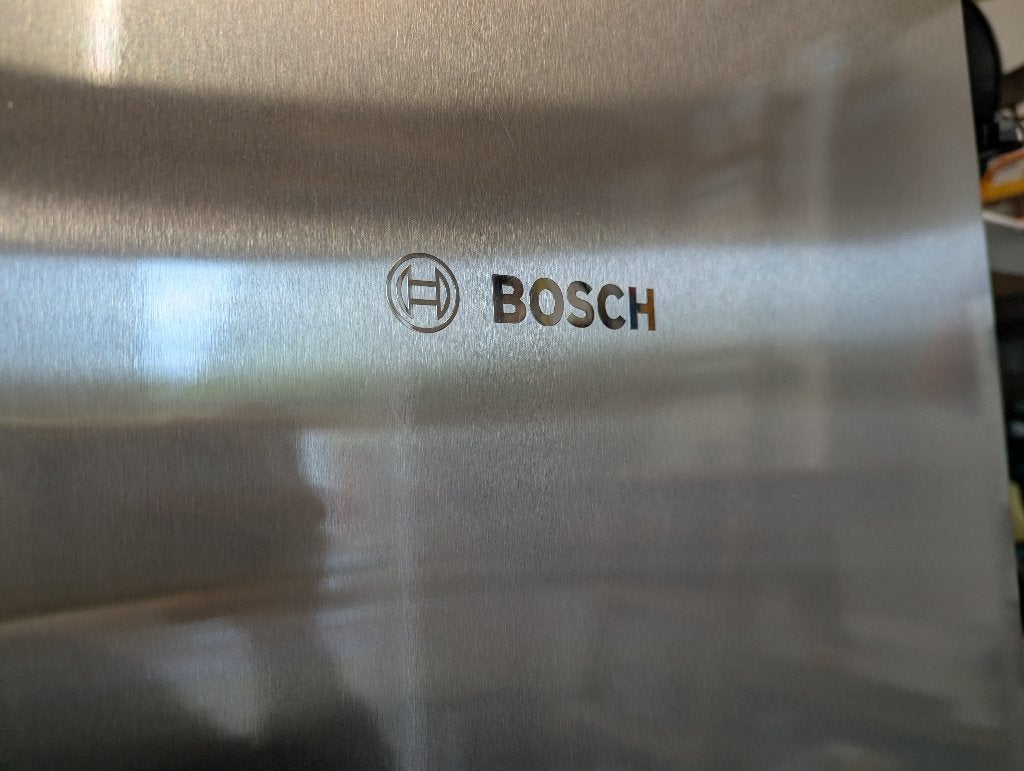 Foto 3 van Ruime Bosch Koelkast en vries combi (RVS kleur)