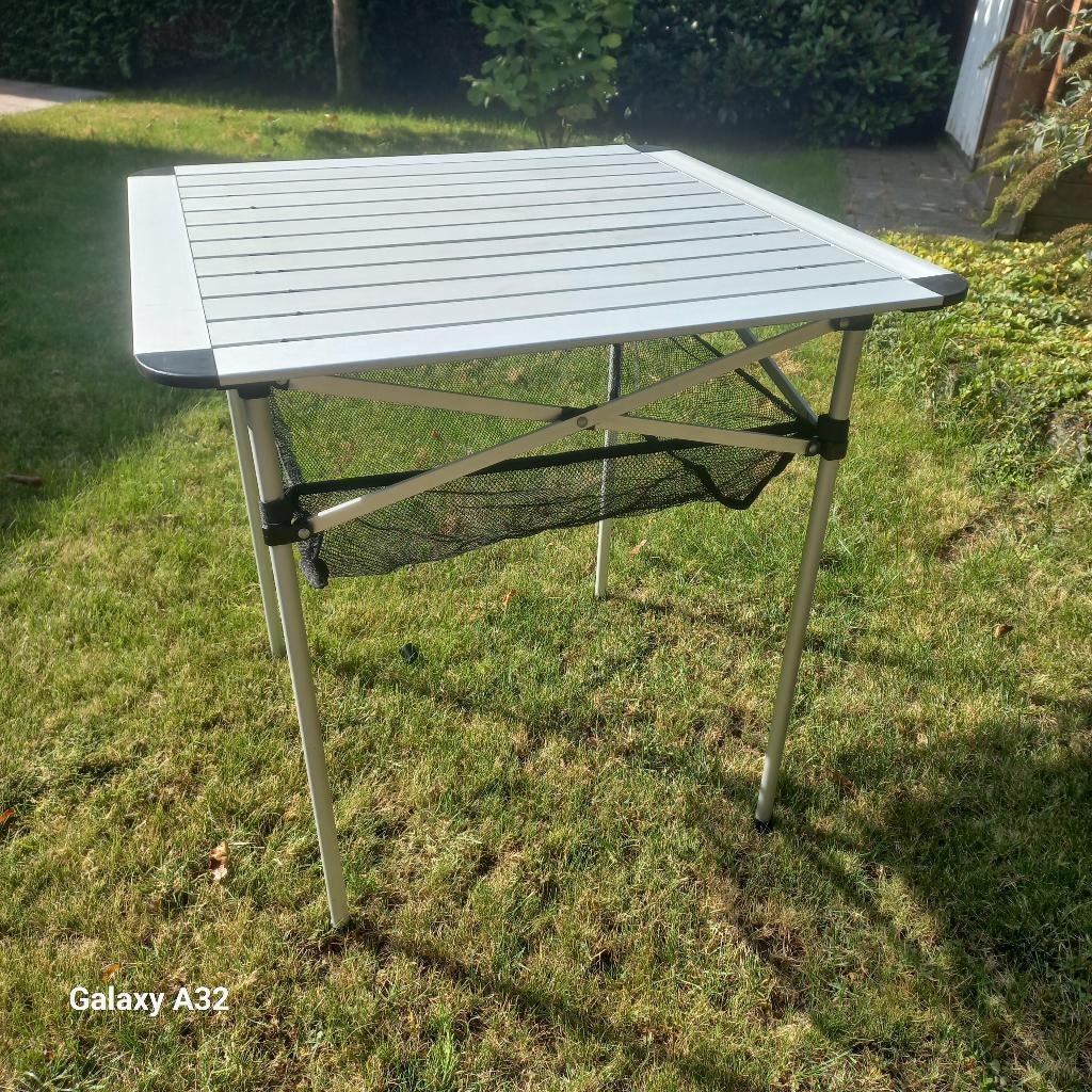 kamperen tafeltje alluminium, Ophalen, Gebruikt, Campingtafel