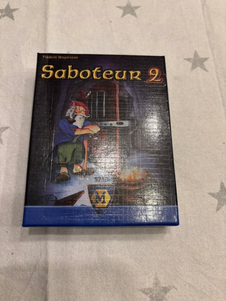 Saboteur 2 - leuk gezelschapsspel m kaartspel engelse versie, Ophalen of Verzenden, Zo goed als nieuw