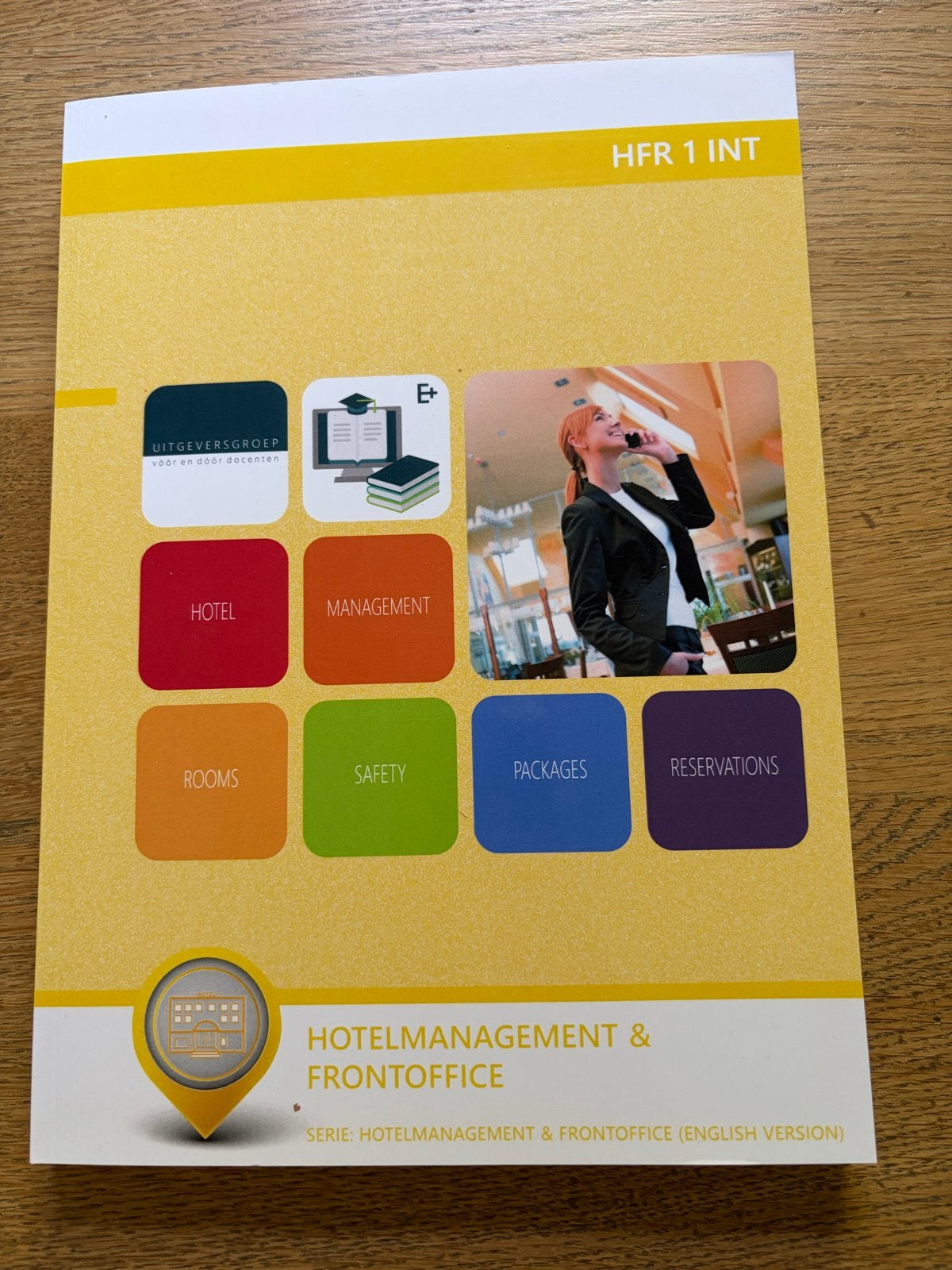 Hotelmanagement & Frontoffice (English Version) - HFR 1 INT, Boeken, Ophalen of Verzenden, Gamma, Zo goed als nieuw, MBO