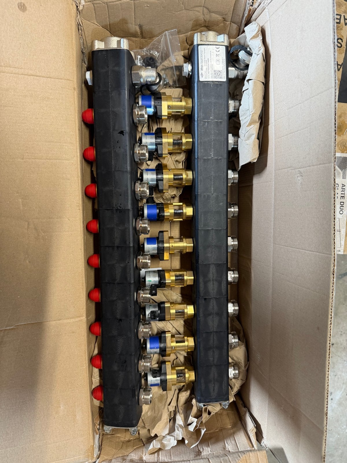 Itho Daalderop Autotemp Spider 9 groeps verdeler, Doe-het-zelf en Verbouw, Verwarming en Radiatoren, Minder dan 30 cm, Overige typen