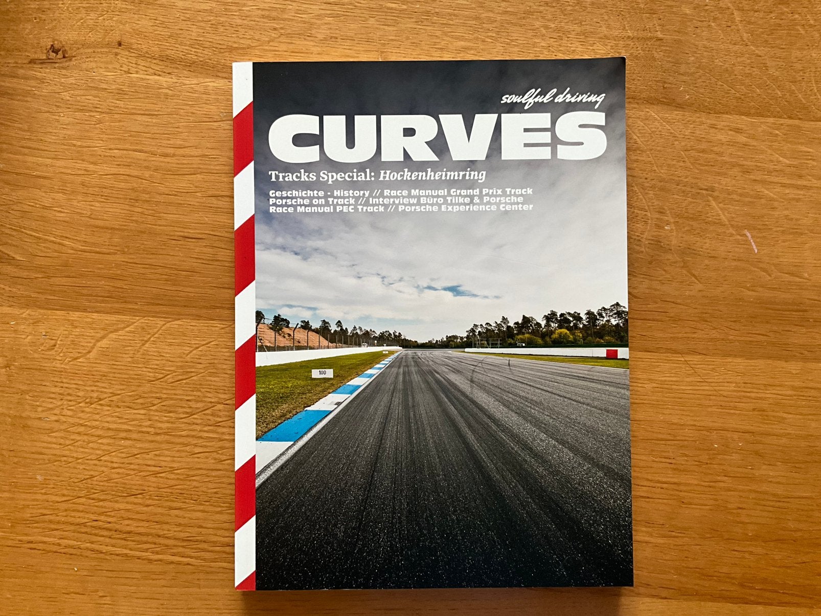 Porsche boek Curves: track special Hockenheim, Ophalen of Verzenden, Porsche