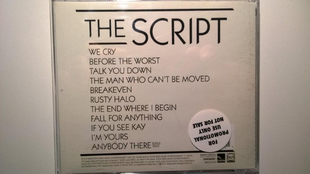 The Script - The Script, Ophalen of Verzenden, 2010 - 2019, Zo goed als nieuw