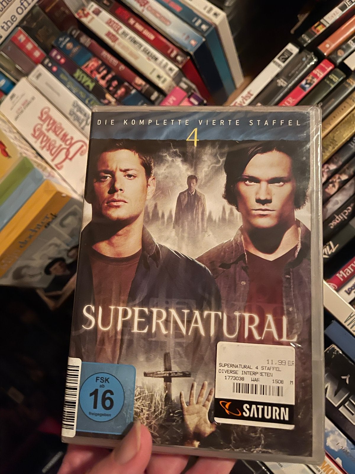 Supernatural - De Komplette Vierte Staffel DVD, Vanaf 16 jaar, Nederlands, Science Fiction en Fantasy, Duits