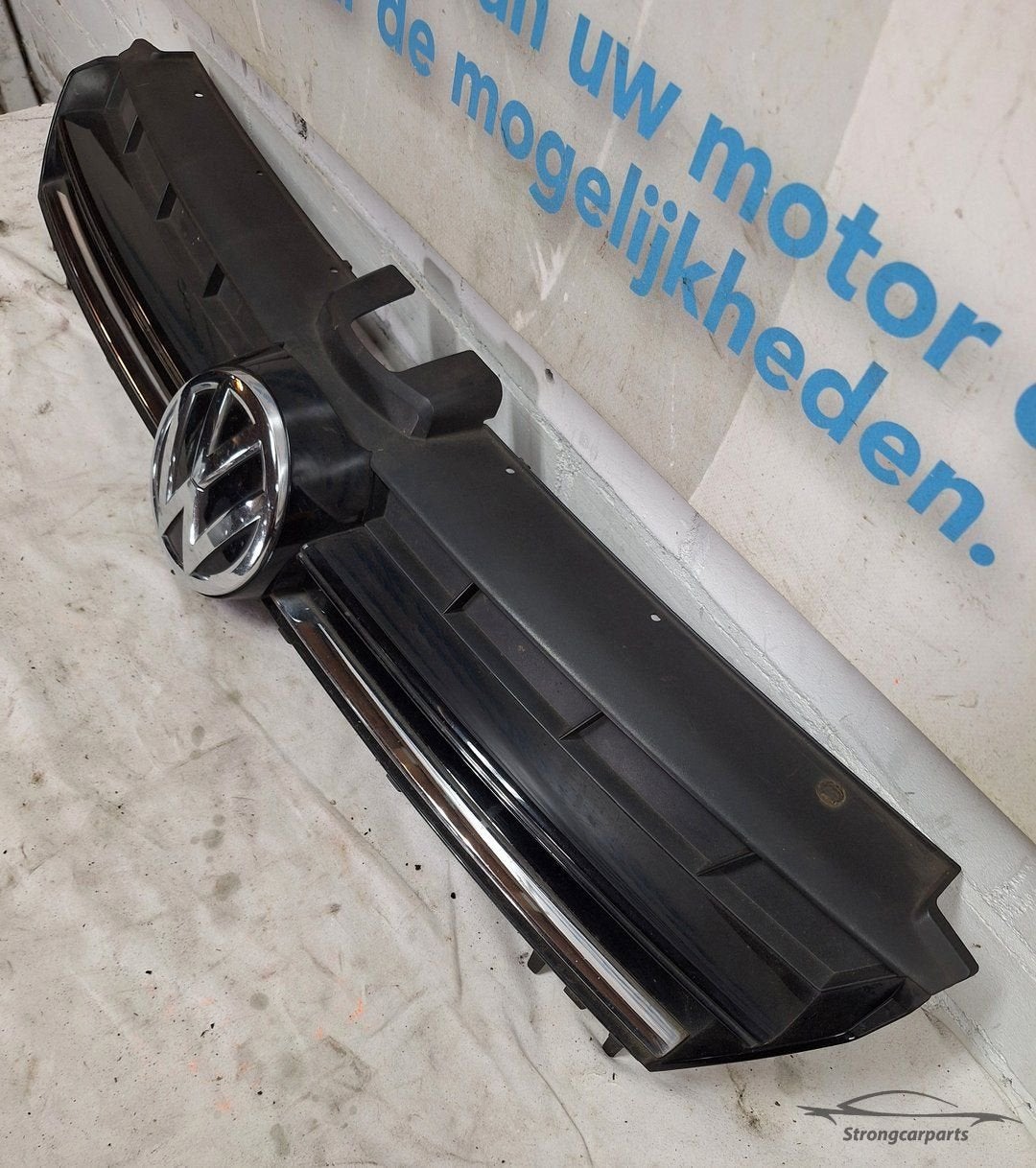 Grille VW Golf 7 VII met logo 5G0853653E hoogglans en Chrome, Gebruikt, -, Volkswagen, -