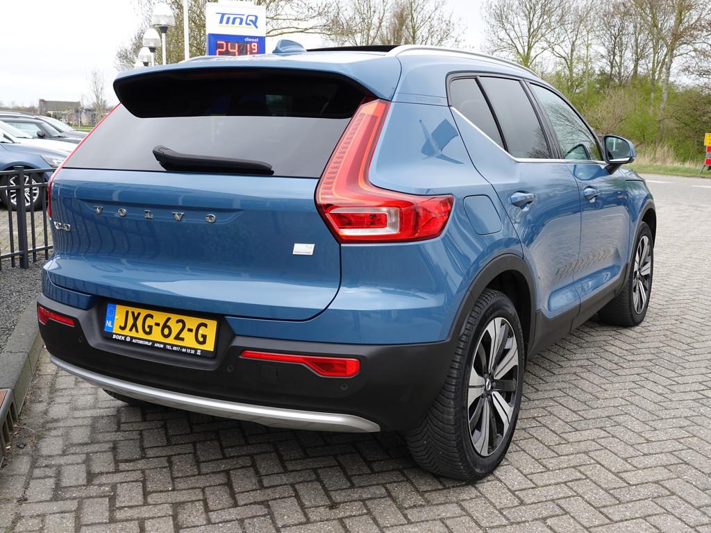 Volvo XC40 1.5 T4 Plug-in hybrid Ultimate Bright VOL LEER |, Auto's, Blauw, Bedrijf, Hybride Elektrisch/Benzine, 3 cilinders