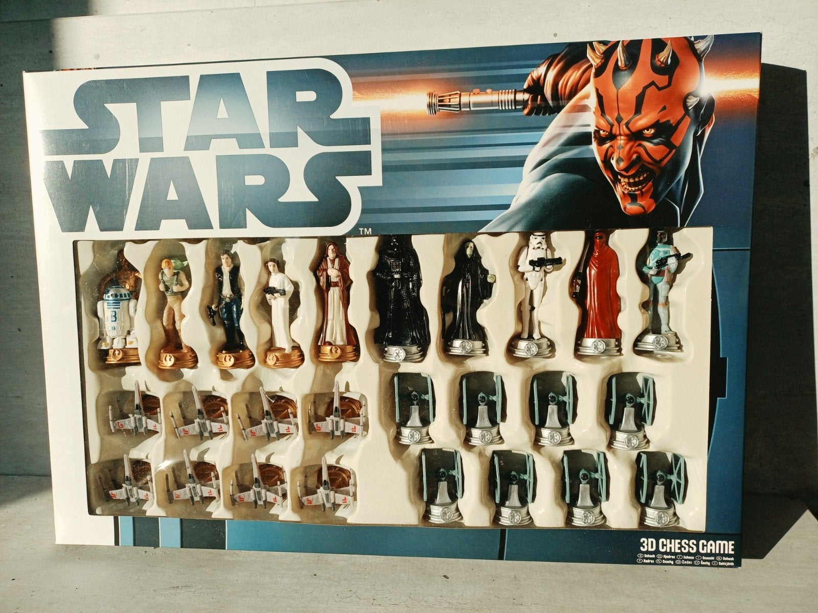 Star Wars chess schaakspel, Ophalen of Verzenden, Nieuw, Actiefiguurtje