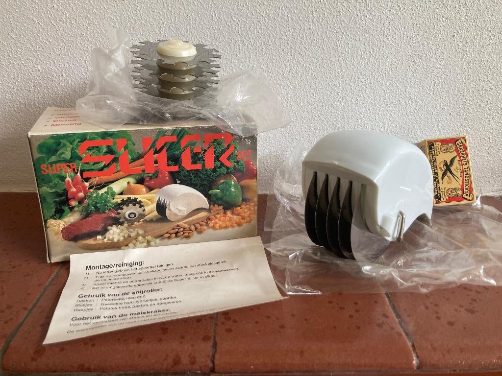 Multifunctionele slicer kruidensnijder snijroller malsmaker, Overige typen, Kunststof, Nieuw, Ophalen of Verzenden