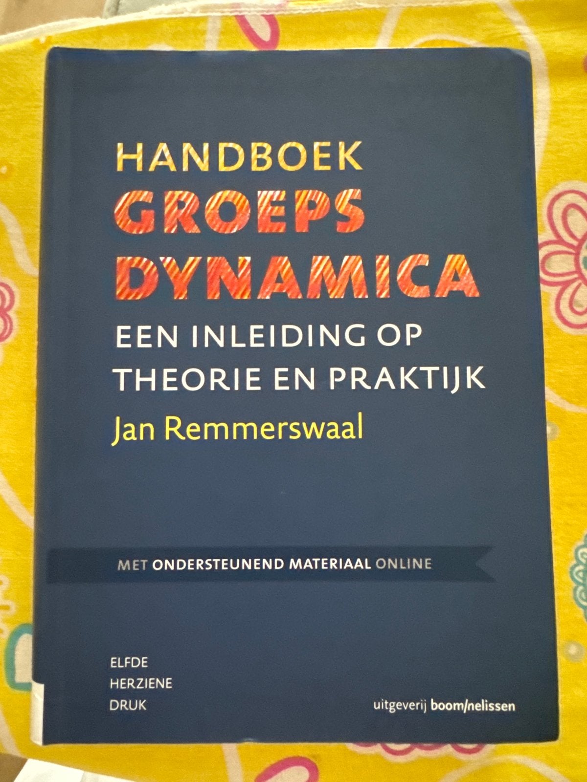 Handboek Groepsdynamica - Jan Remmerswaal (Super staat), Boeken, Studieboeken en Cursussen, Verzenden, Gamma, Zo goed als nieuw