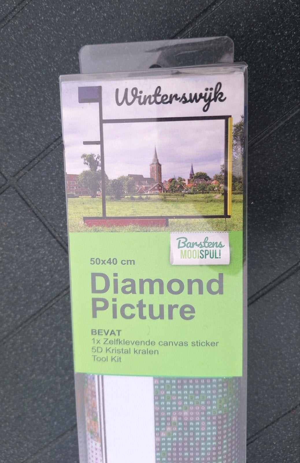 Diamond Painting  -  Winterswijk, Ophalen of Verzenden, Nieuw, Knutselwerk