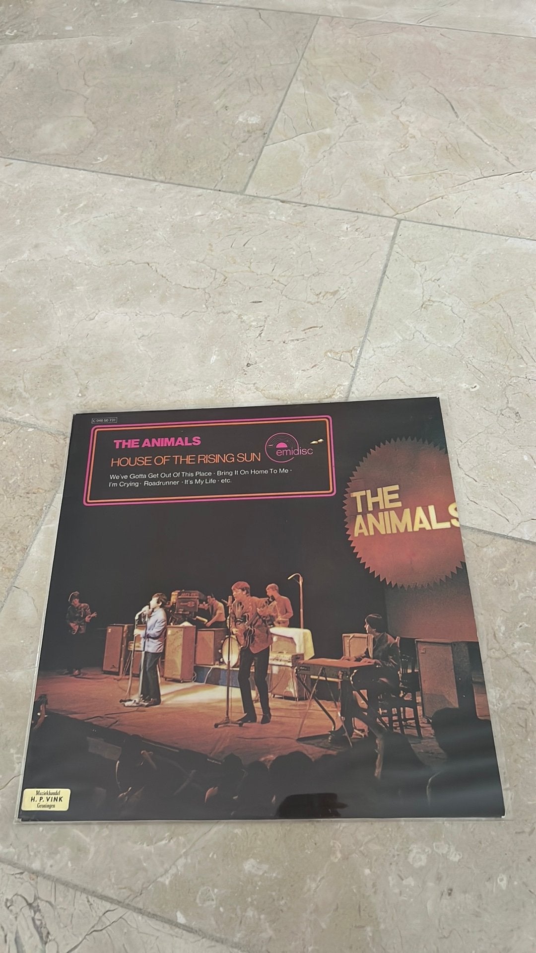 LP The animals / house of the rising sun, Cd's en Dvd's, Vinyl | Rock, Ophalen of Verzenden, Zo goed als nieuw, 12 inch, Poprock