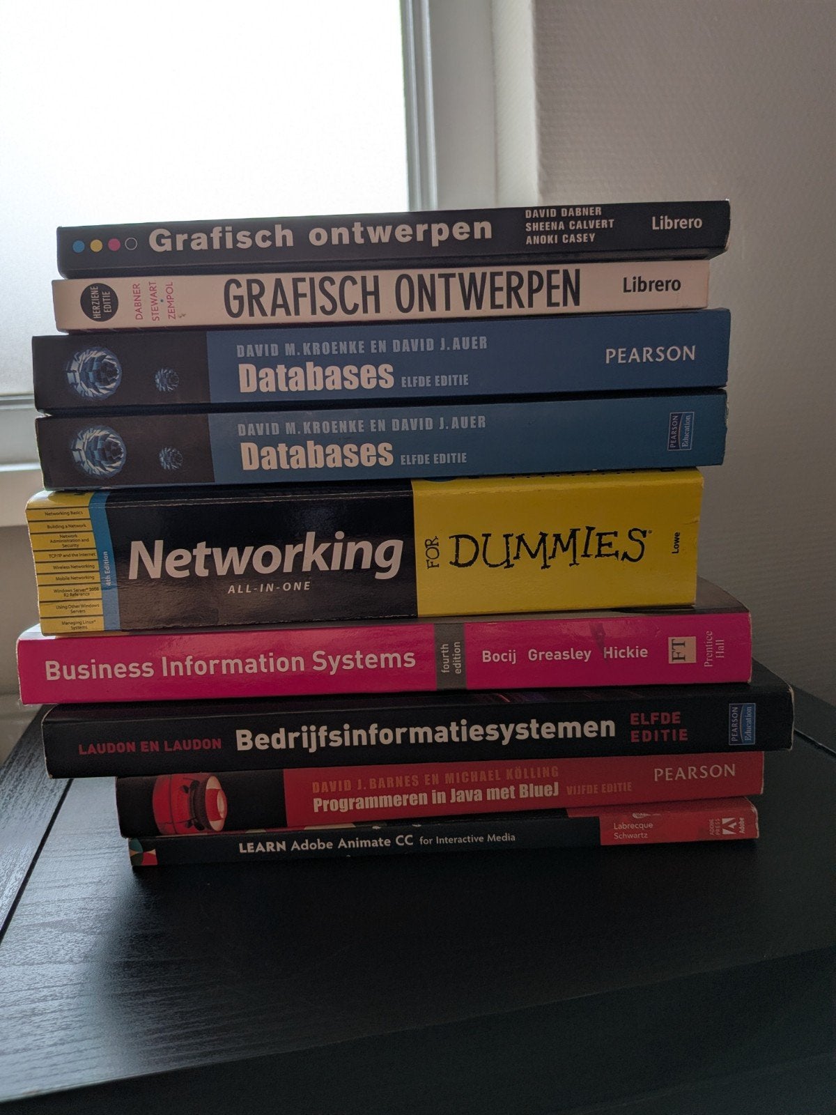 Diverse IT- en Ontwerpboeken (Databases, Grafisch Ontwerpen), Boeken, Studieboeken en Cursussen, David M. Kroenke, David J. Auer, David Dabner, James A. O'Brien