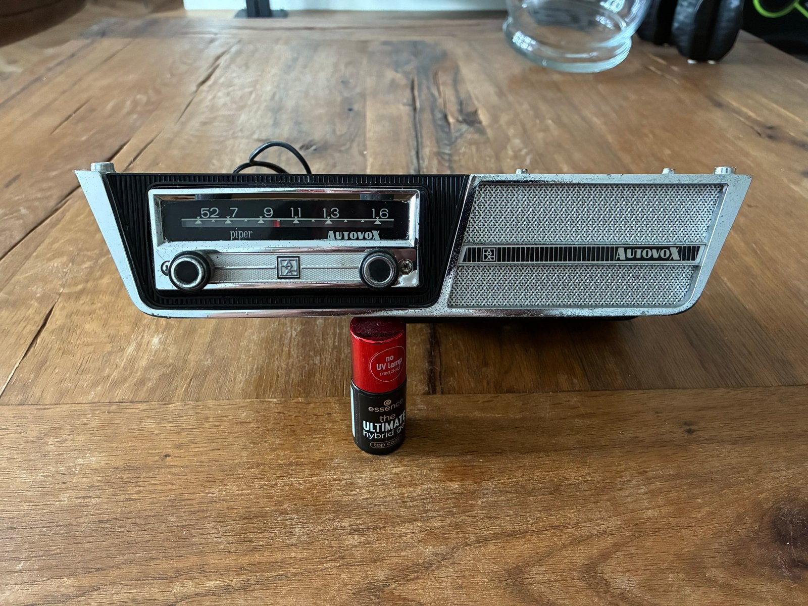 Vintage Autoradio Autovox Fiat 500 Jaren '60/'70, Ophalen, Gebruikt