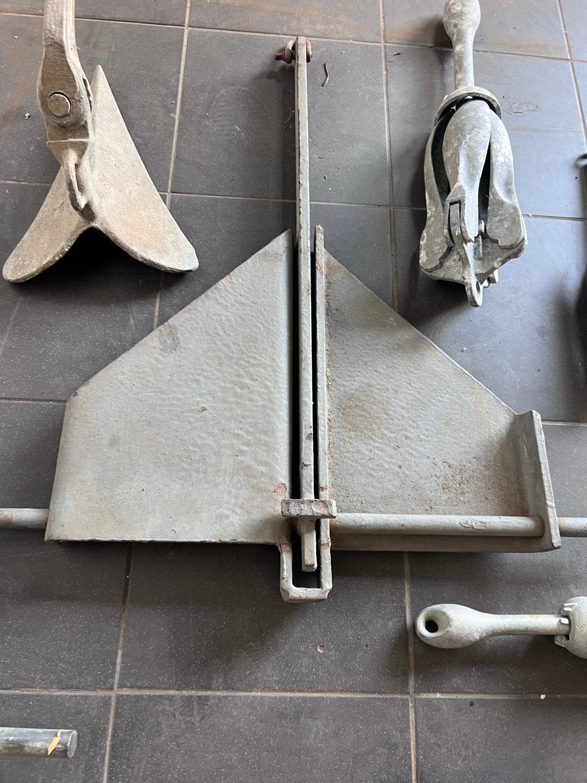 Diverse ankers voor boot of decoratie, Watersport en Boten, Ophalen, Gebruikt, Overige typen