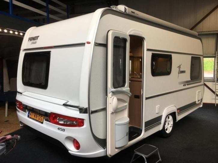 Fendt Tendenza 450 SF in nieuwstaat bj 2015, Schokbreker, Frans bed, Treinzit, Particulier