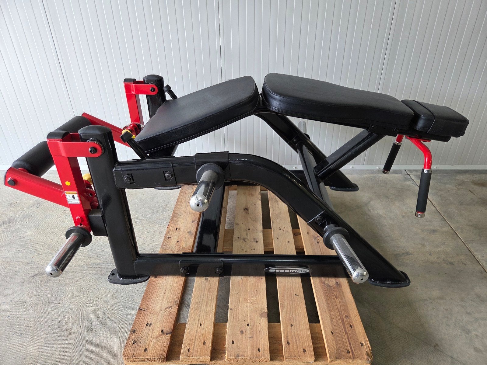 Steelflex fitness legcurl leg curl als nieuw, Ophalen, Zo goed als nieuw