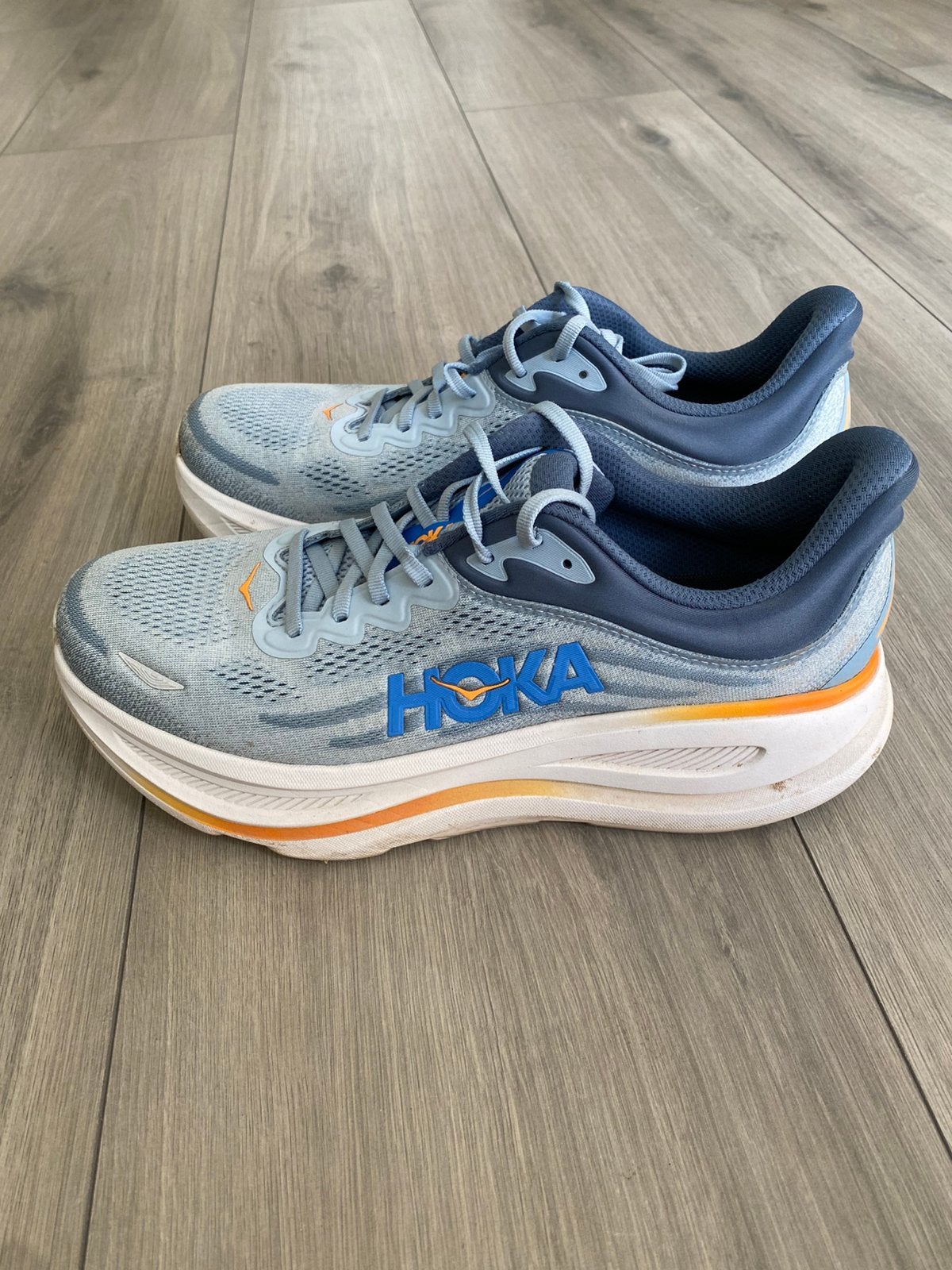 Hoka Bondi 9 maat 46, Sport en Fitness, Loopsport en Atletiek, Ophalen of Verzenden, Gebruikt, Hardloopschoenen, Overige merken