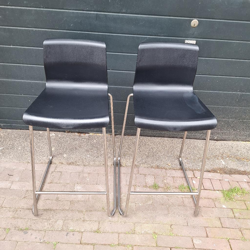 2 x IKEA Glenn Barkruk, Huis en Inrichting, Barkrukken, Ophalen, Gebruikt, -, -