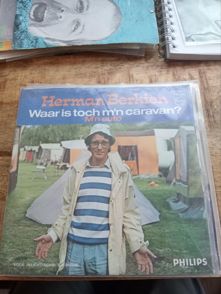 Herman berkien - waar is toch mn caravan, Cd's en Dvd's, Ophalen of Verzenden, Zo goed als nieuw, Overige formaten, Levenslied of Smartlap