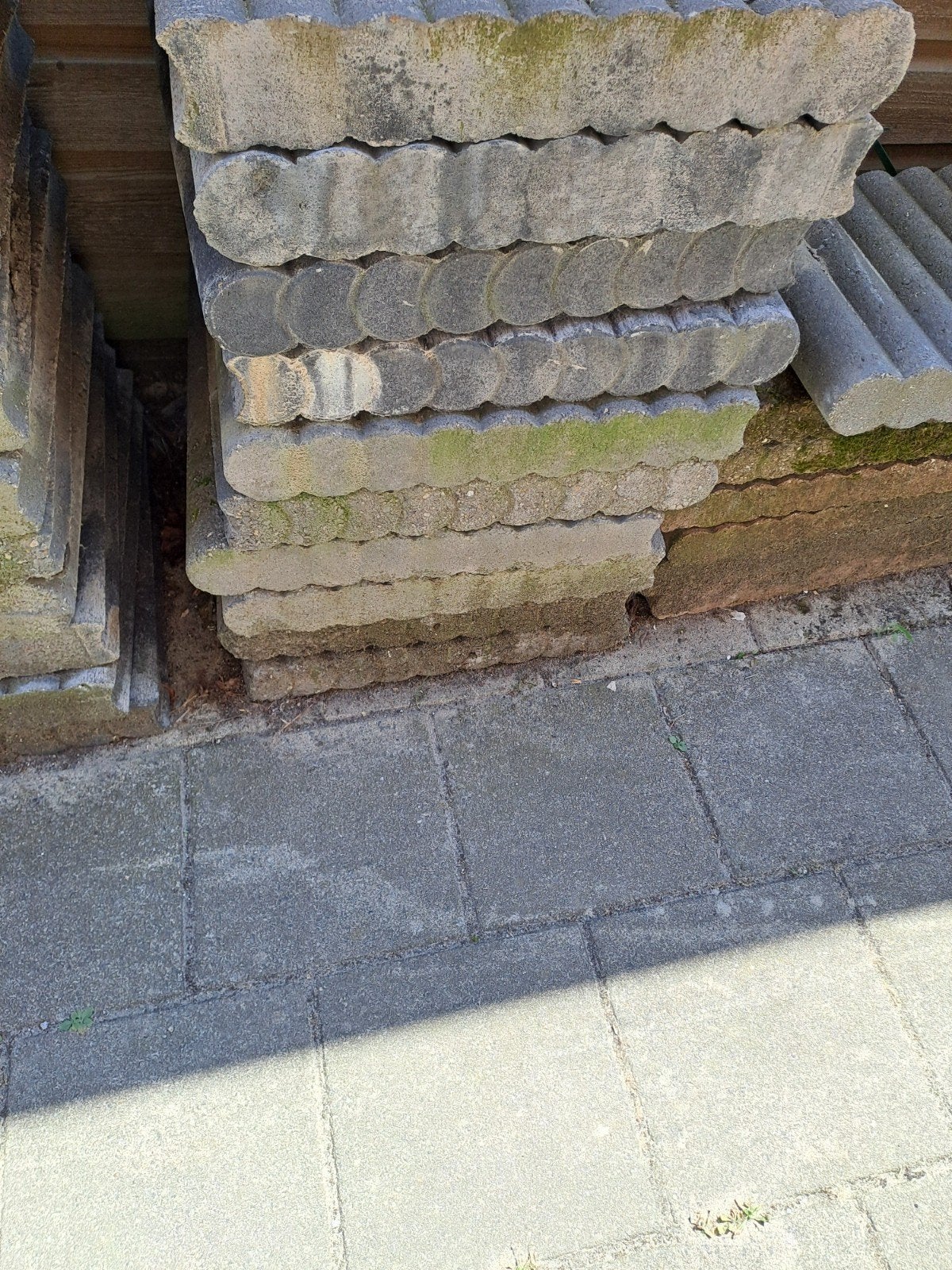 Gratis palissade bandjes, Tuin en Terras, Ophalen, Gebruikt, Minder dan 100 cm, Minder dan 25 cm