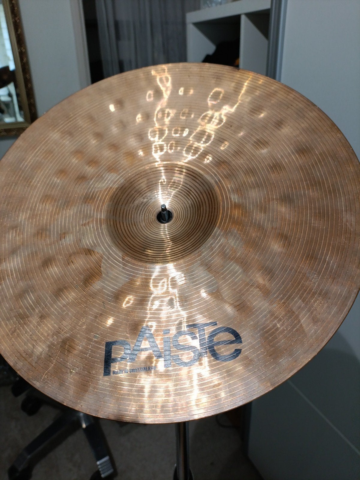 Paiste Alpha 12 inch splash bekken, Ophalen of Verzenden, Gebruikt, Overige merken