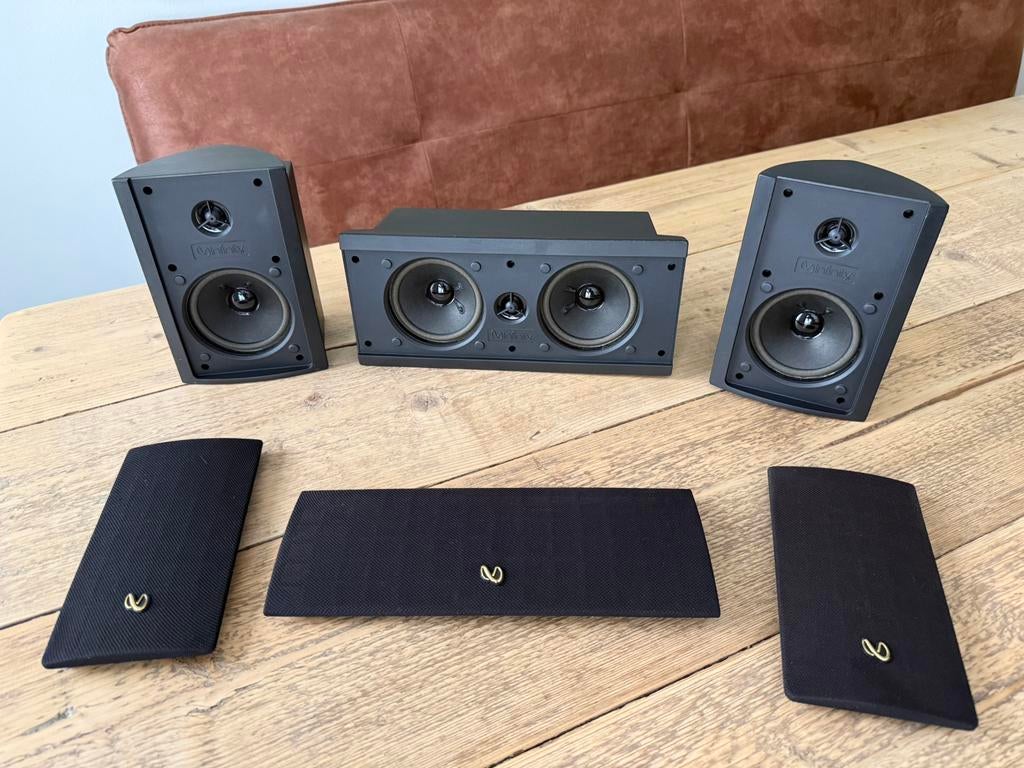 Infinity Minuette Speakerset, Overige merken, Ophalen of Verzenden, Zo goed als nieuw, 120 watt of meer