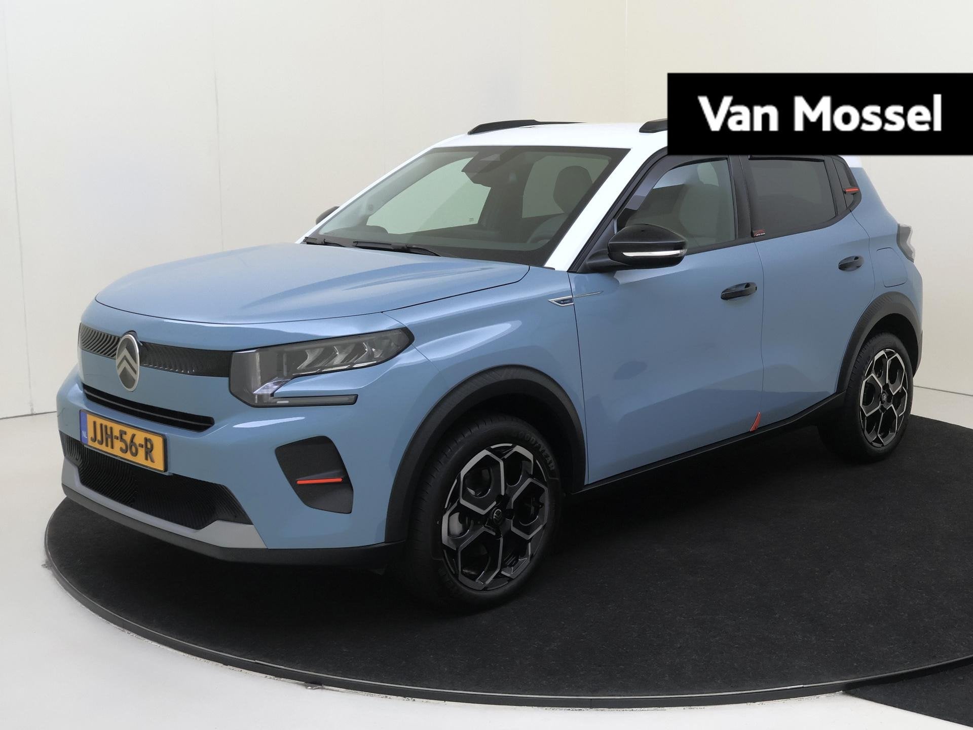Citroen C3 1.2 Hybrid 110pk Max Navigatie | Achteruitrijcame, 1227 kg, Euro 6, Blauw, Leder en Stof