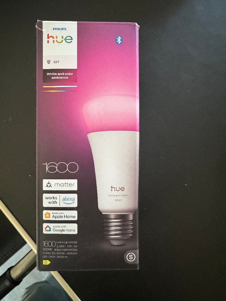 Philips Hue White and Color, Huis en Inrichting, Led-lamp, Nieuw, Bedienbaar via app, 10 tot 30 watt