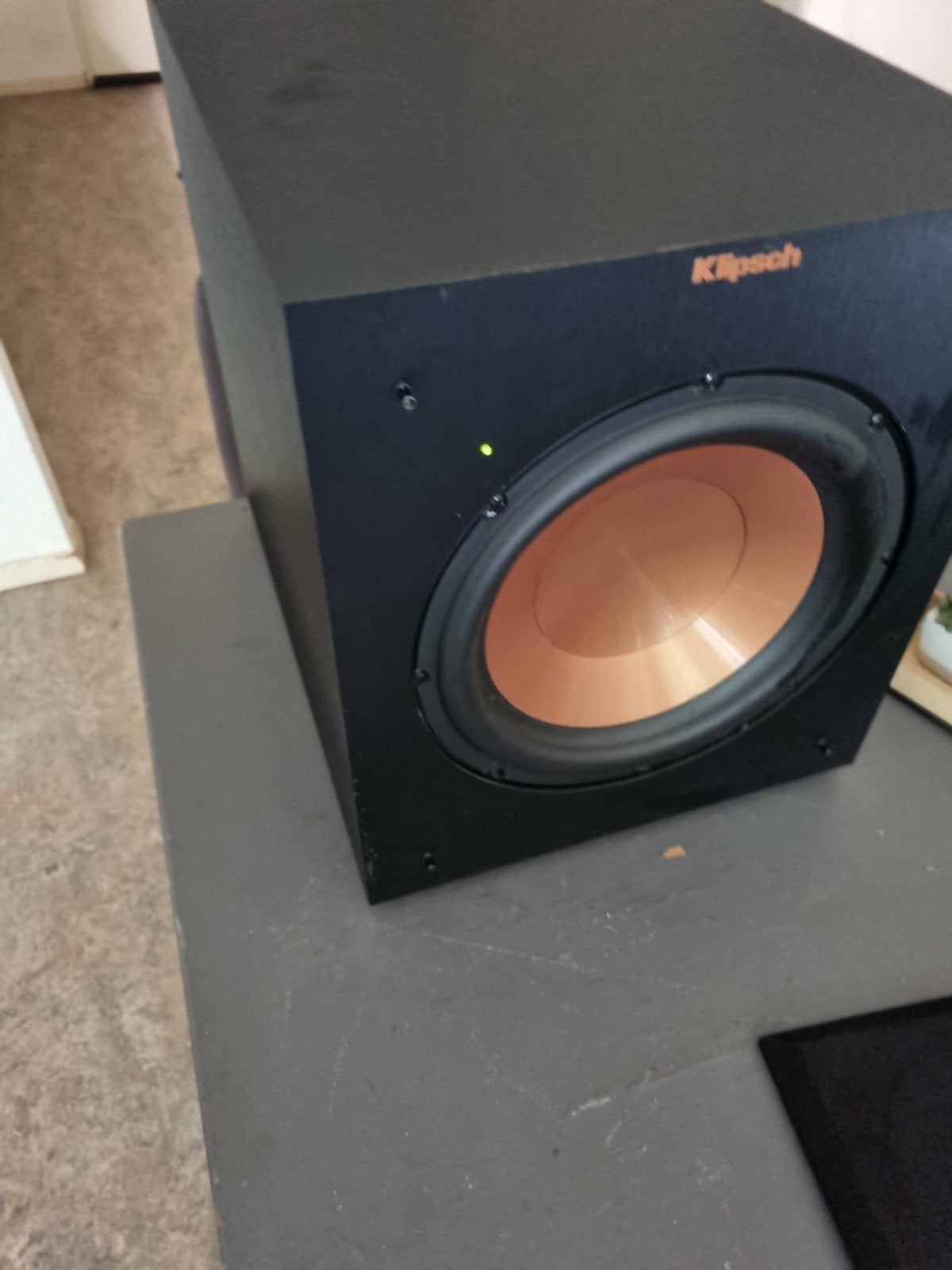 klipsch subwoofer, Audio, Tv en Foto, Luidsprekers, Ophalen of Verzenden, Zo goed als nieuw, Subwoofer, Overige merken