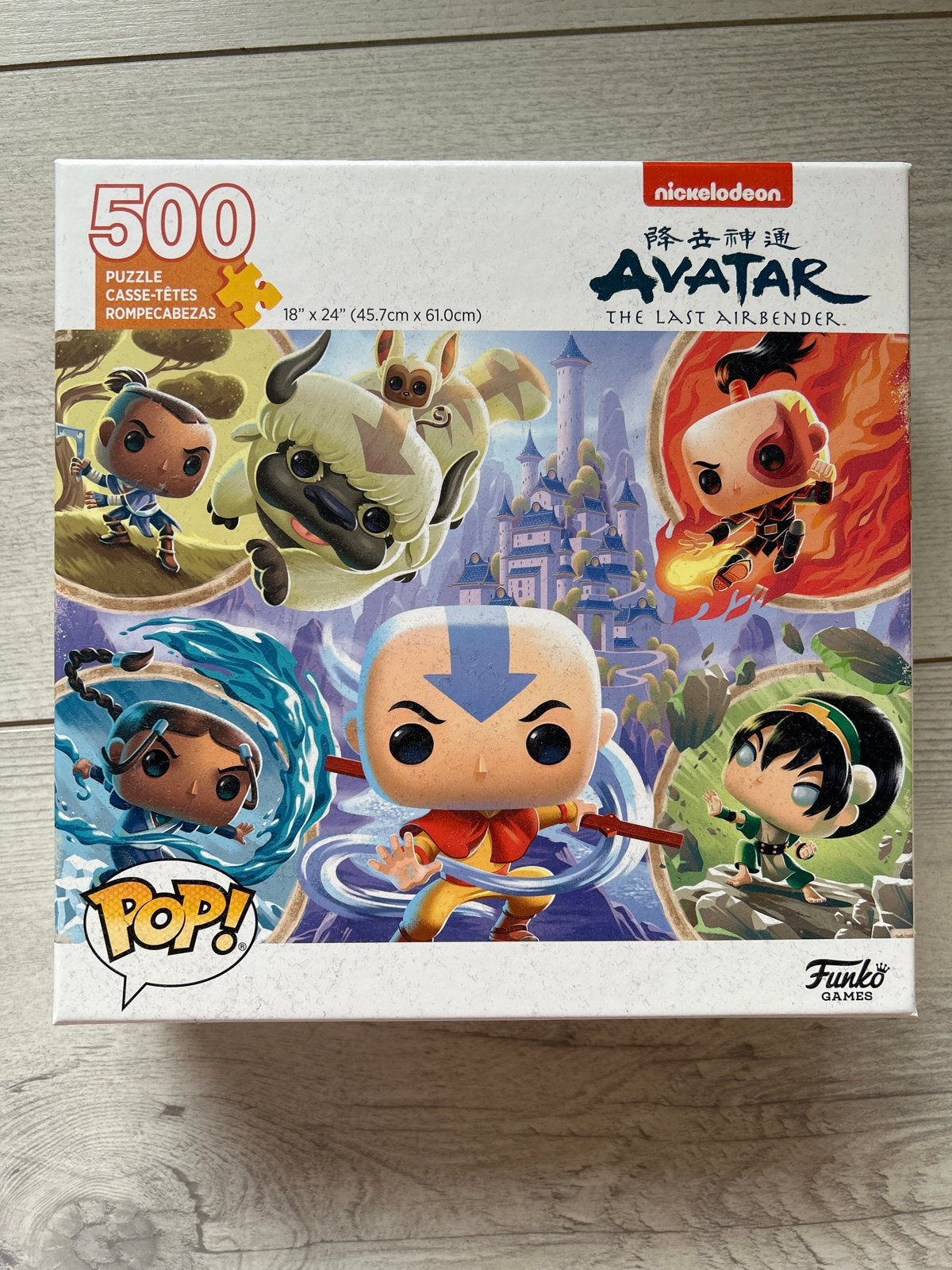 Avatar The Last Airbender Funko Pop! Legpuzzel 500 stukjes, Ophalen of Verzenden, 500 t/m 1500 stukjes, Nieuw, Legpuzzel