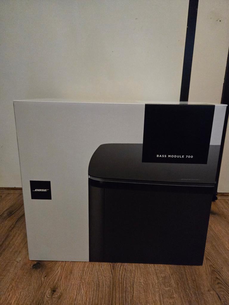 Bose subwoofer 700 zwart, Ophalen of Verzenden, Gebruikt, Open