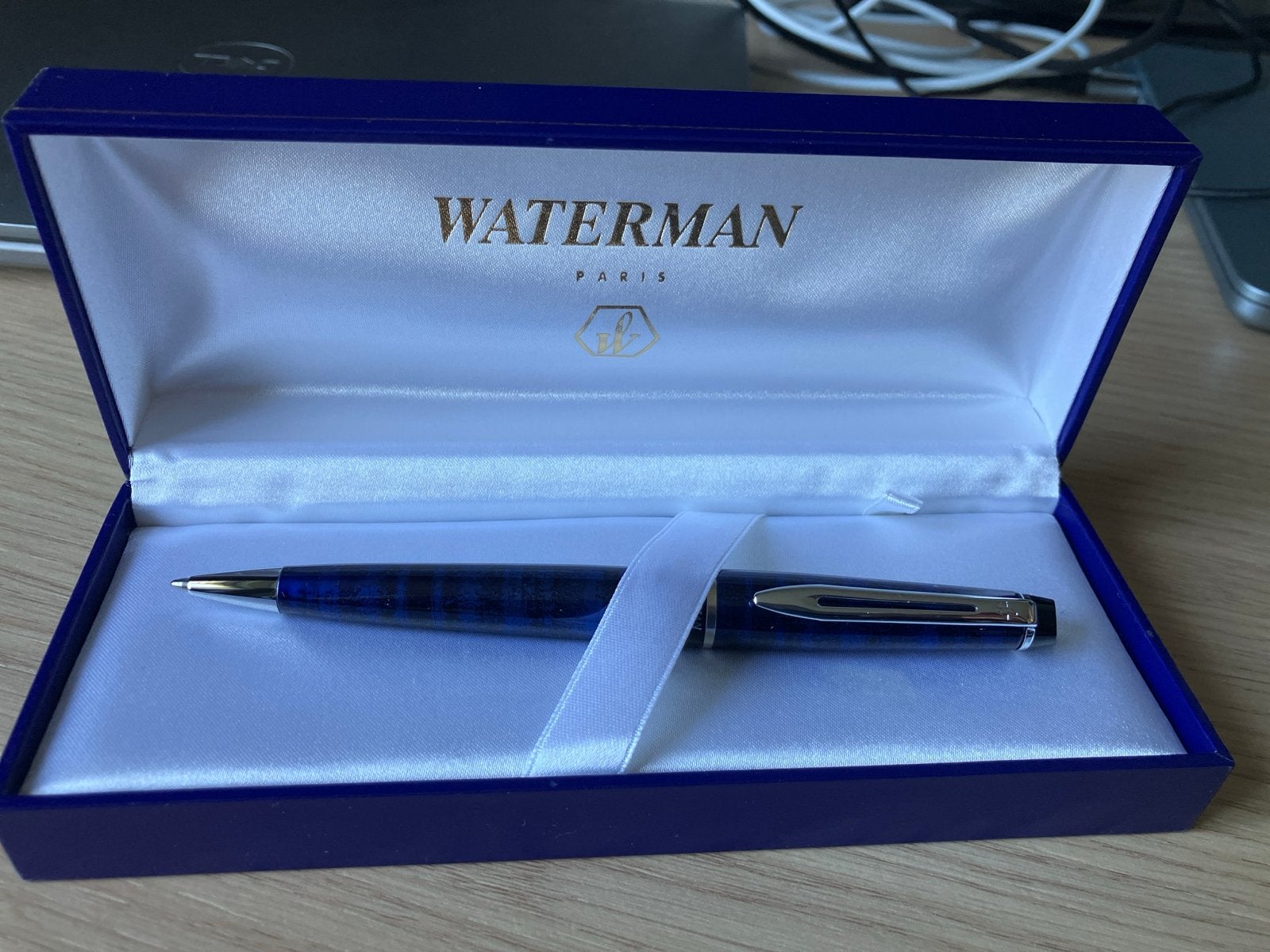 Waterman Balpen - ongebruikt in geschenkverpakking, Verzamelen, Pennenverzamelingen, Balpen, Nieuw, Met doosje, Ophalen of Verzenden