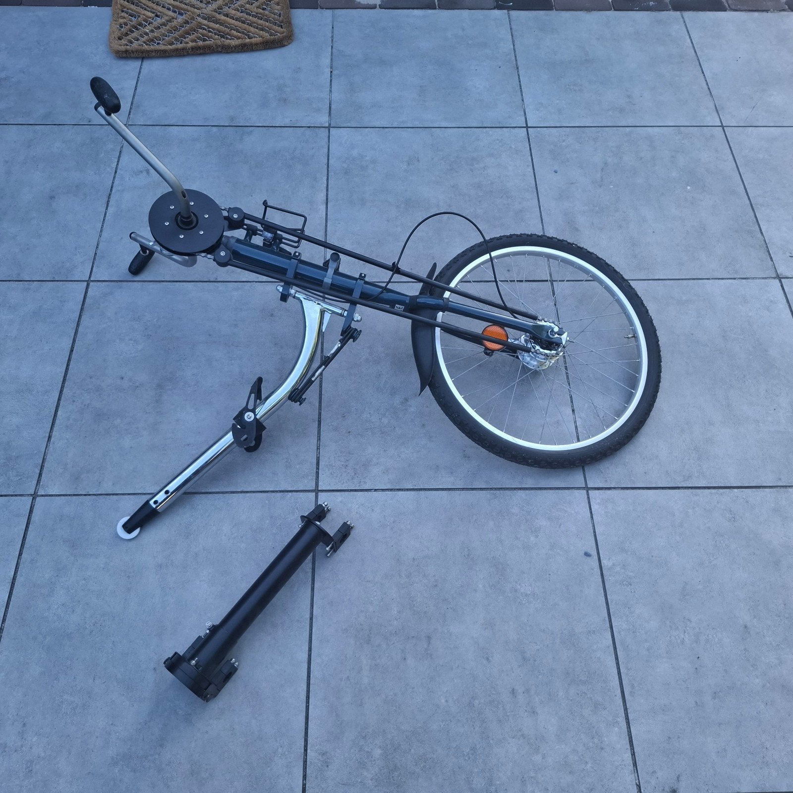 Handbike met versnellingen, geen elektrische ondersteuning, Diversen, Ophalen, Gebruikt