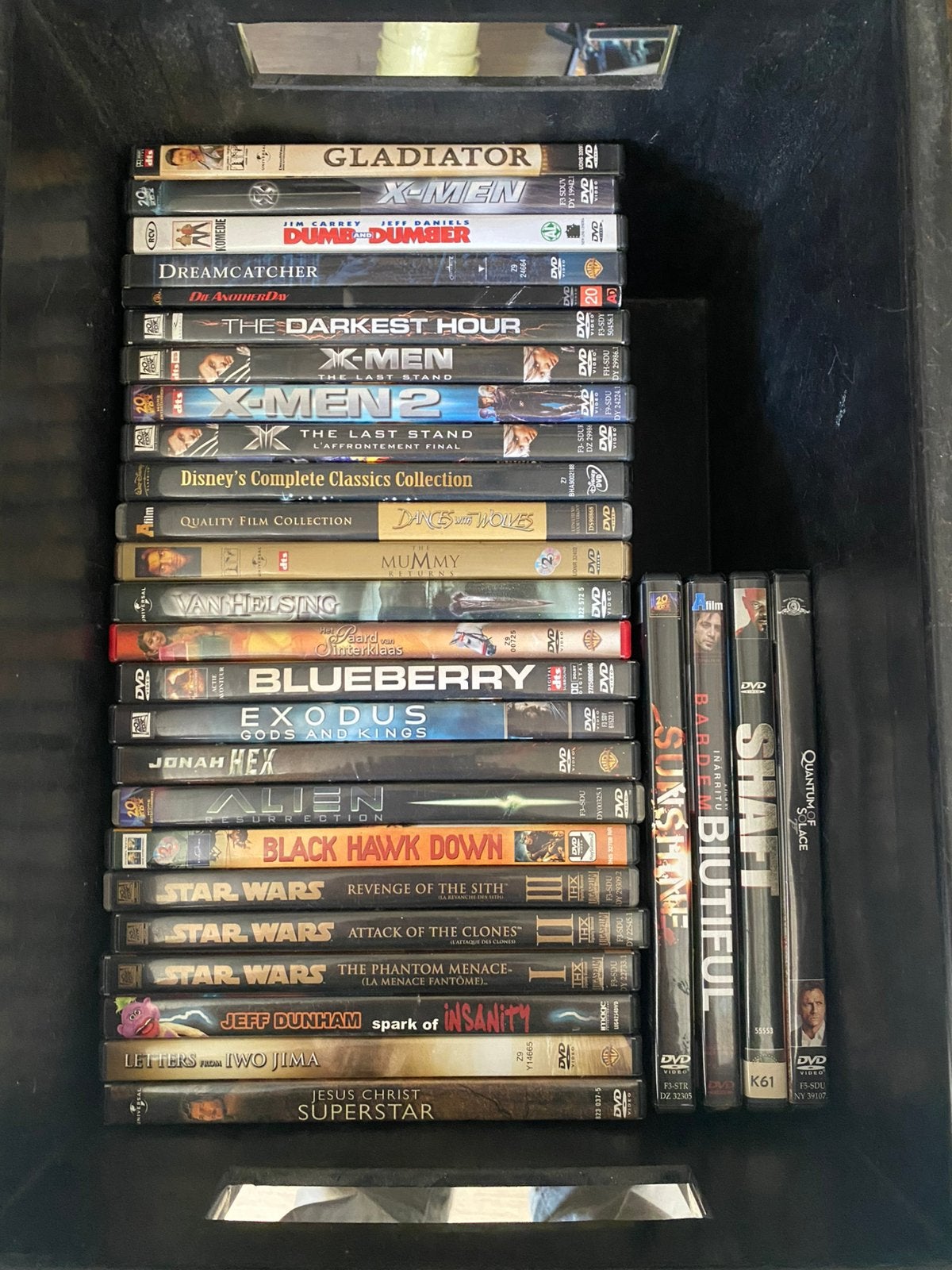Doos met movies, Alle leeftijden, Ophalen, Zo goed als nieuw