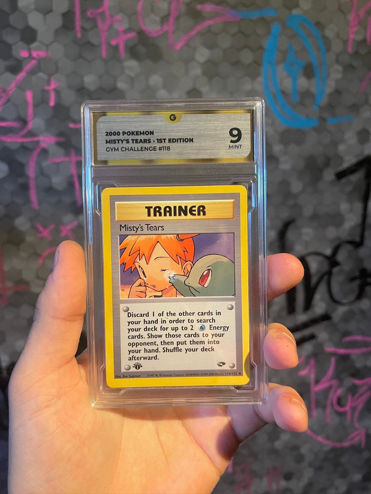 Misty’s Tears 1st Edition, graded 9, Ophalen of Verzenden, Zo goed als nieuw
