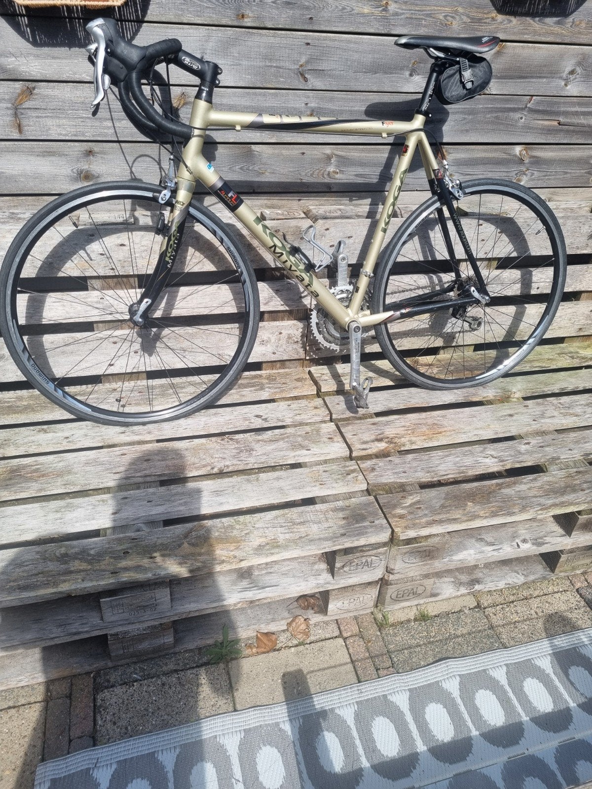 Koga Miyata racefiets Shimano Tiagra afgemonteerd, 28 inch, Gebruikt, Velgrem, Aluminium