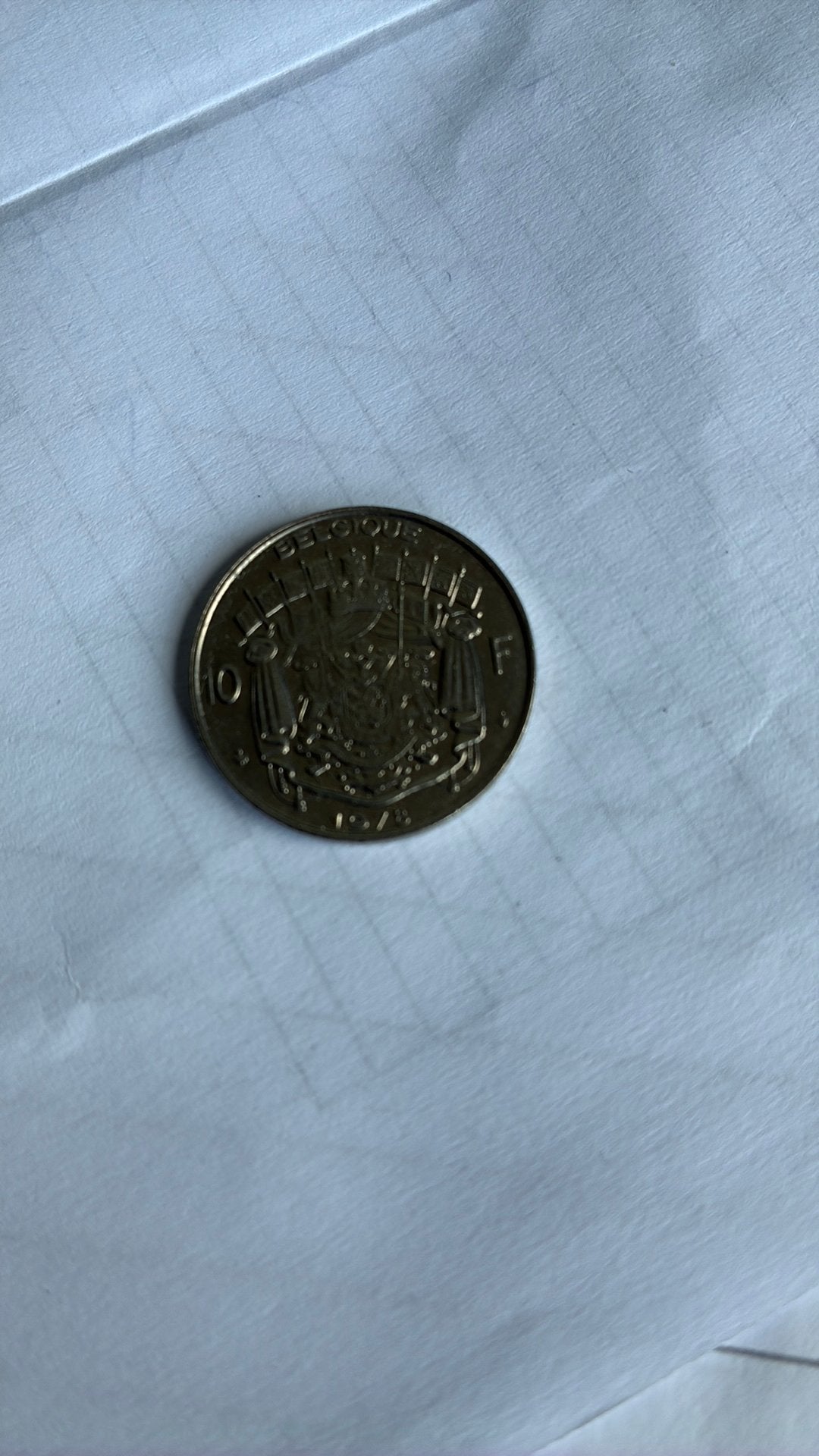 België 10 frank 1978 FR tekst, Postzegels en Munten, Ophalen of Verzenden