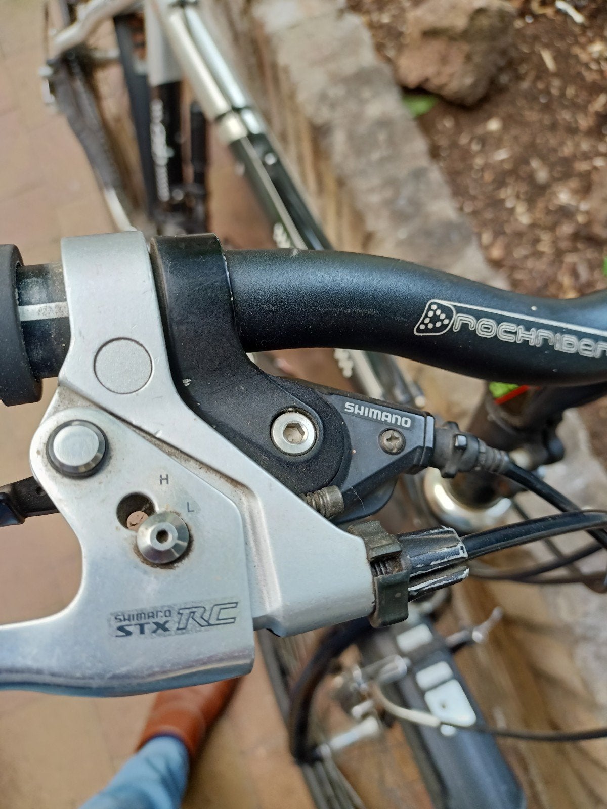 Mountainbik,kleur zwart/zilver,, Gebruikt, Geen vering, Ophalen, Overige merken