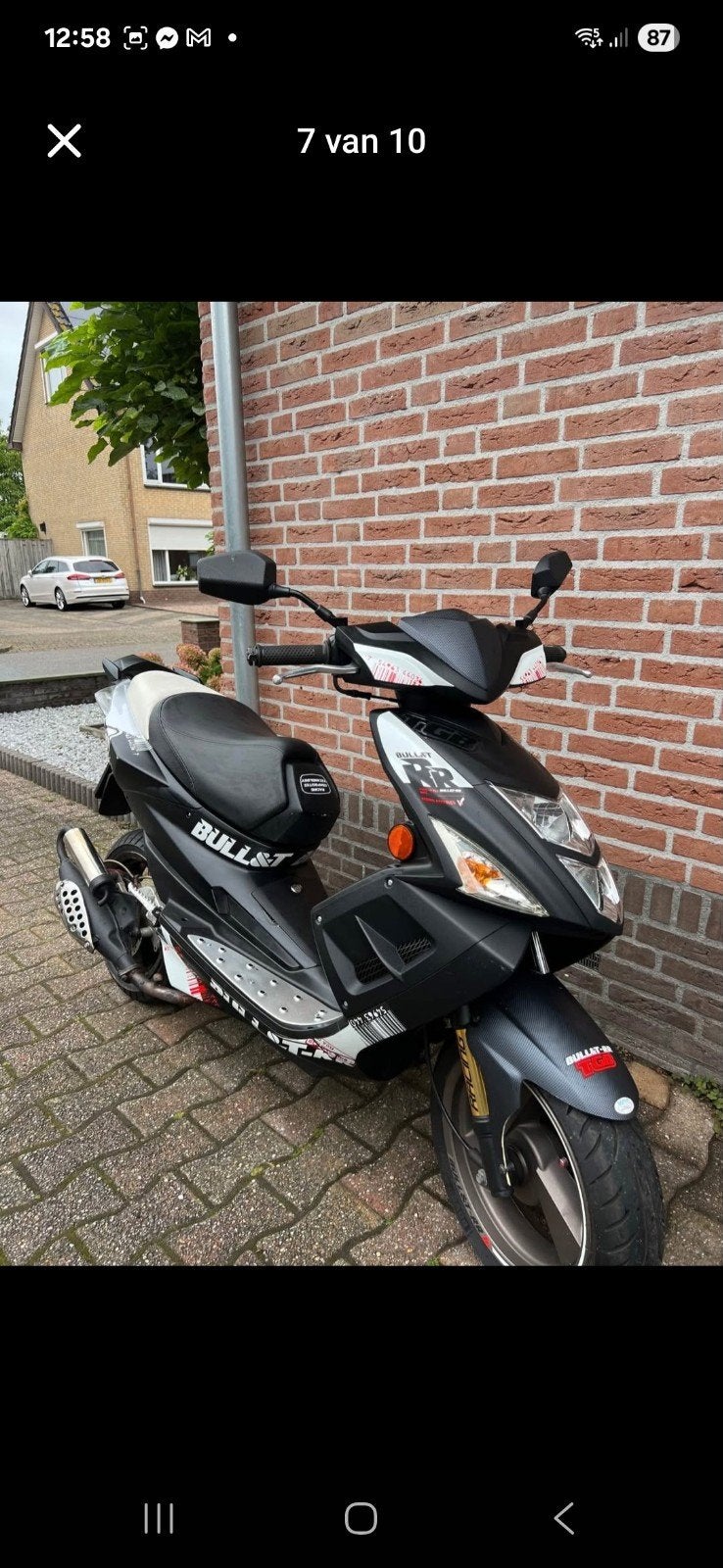 TGB Bullet 50 RR Scooter - Sportief, Ophalen, Benzine