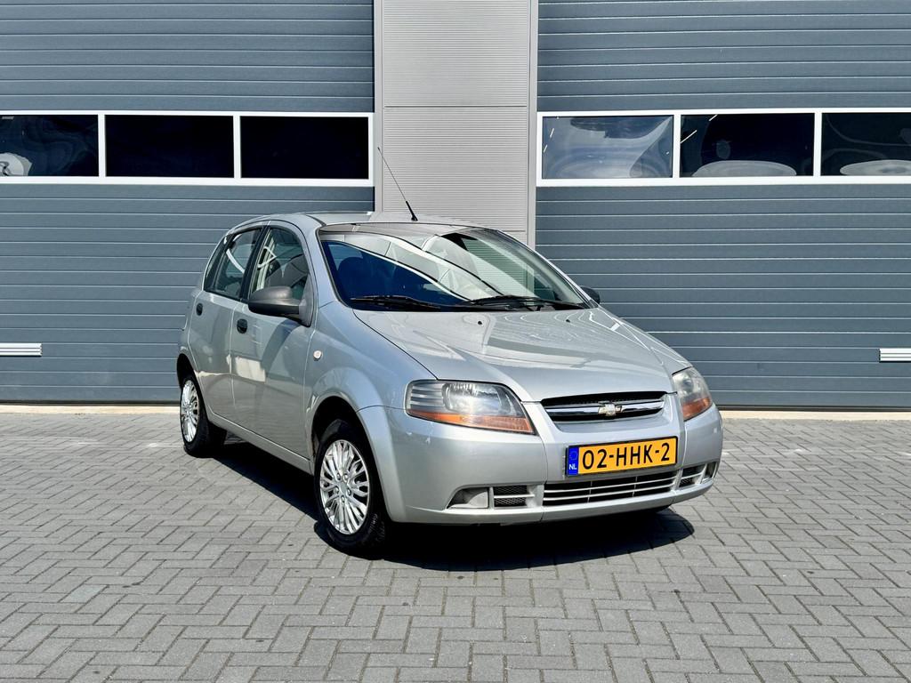 Chevrolet Kalos 1.2 Pure Airco, Trekhaak, Elekt. pakket., Auto's, Chevrolet, Voorwielaandrijving, 1150 cc, Stof, 965 kg