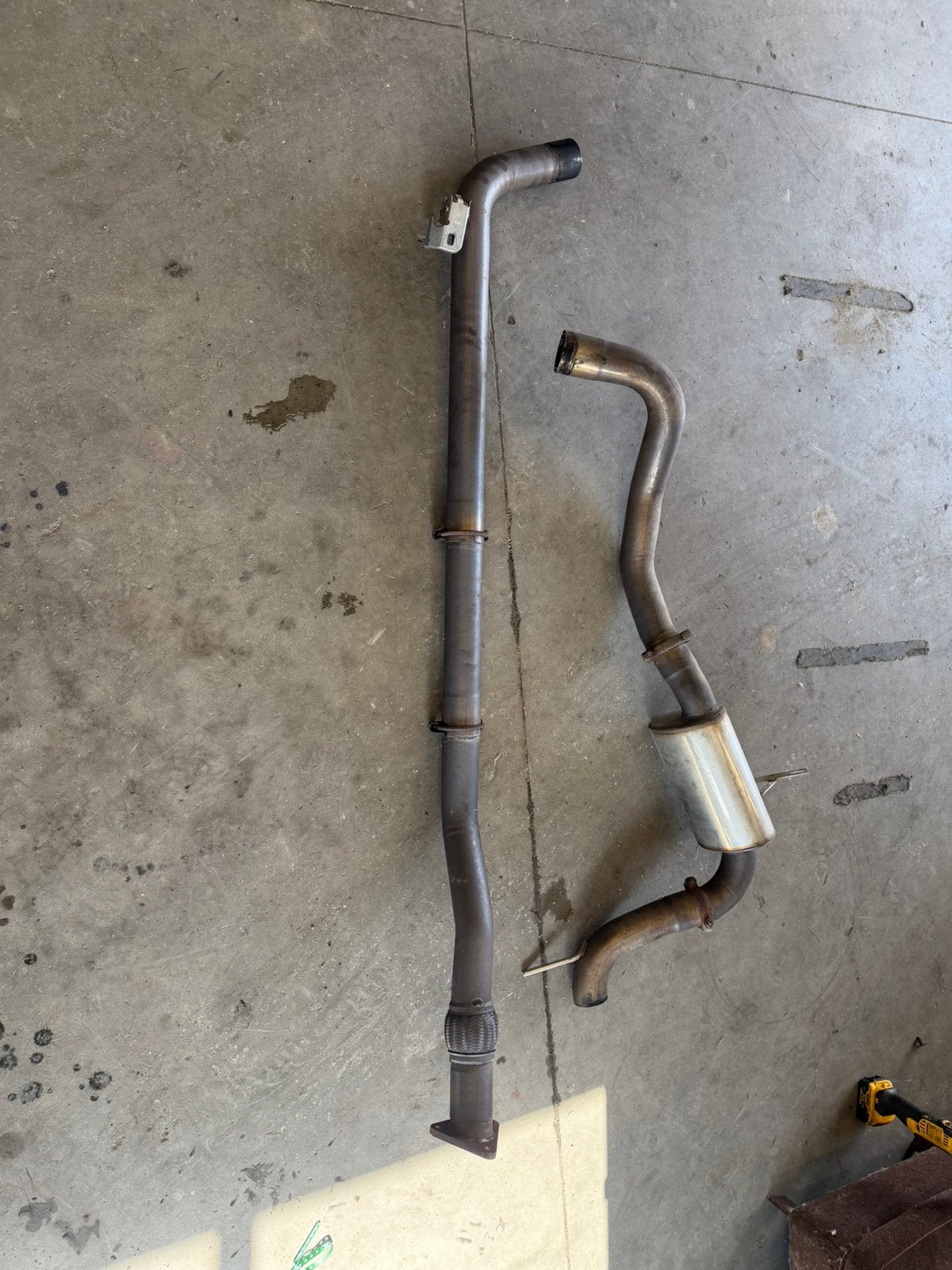 Renault Megane 3 rs 3 inch uitlaatsysteem Supersprint, Ophalen, Gebruikt
