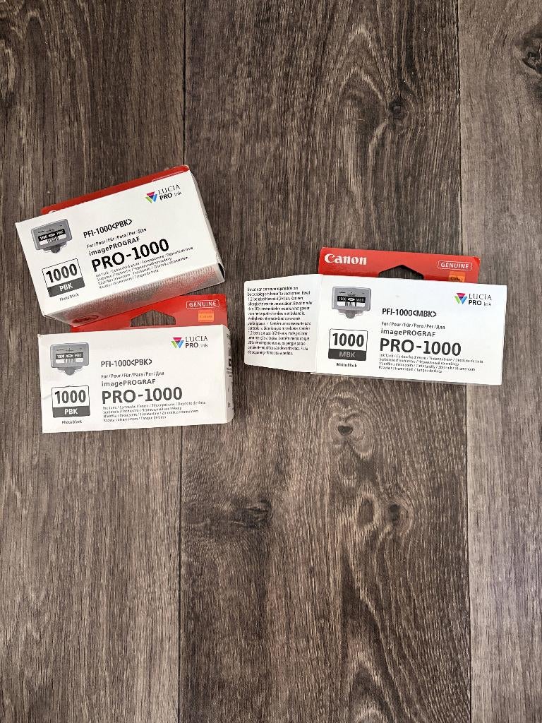 Pro-1000 inktpatronen, Ophalen of Verzenden, Nieuw, Cartridge, Canon
