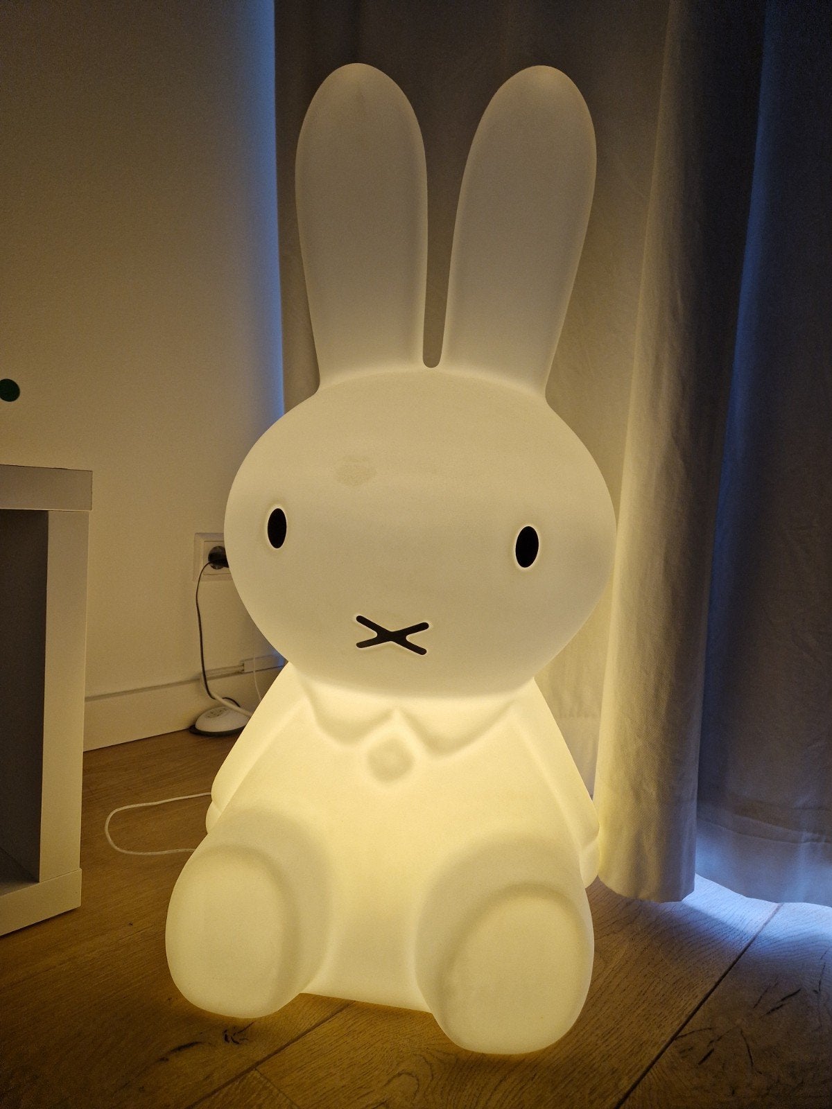 Mr Maria Nijntje Lamp XL, Kinderen en Baby's, Ophalen, Overige merken, Zo goed als nieuw, Wit